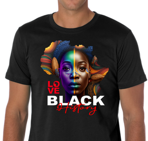 Love Black History T-Shirt