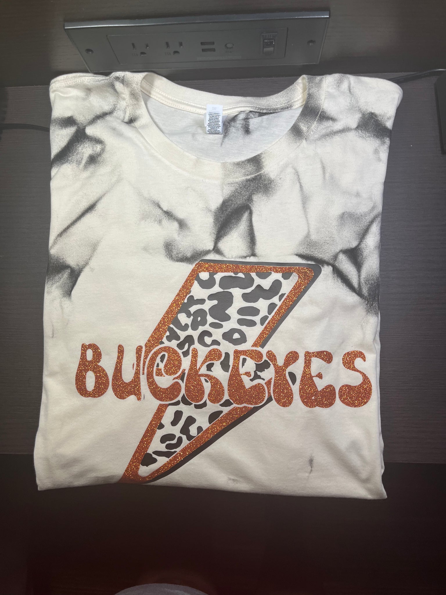 Buckeyes Lightning Bolt Tee