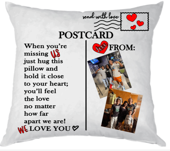 Postcard Pillow