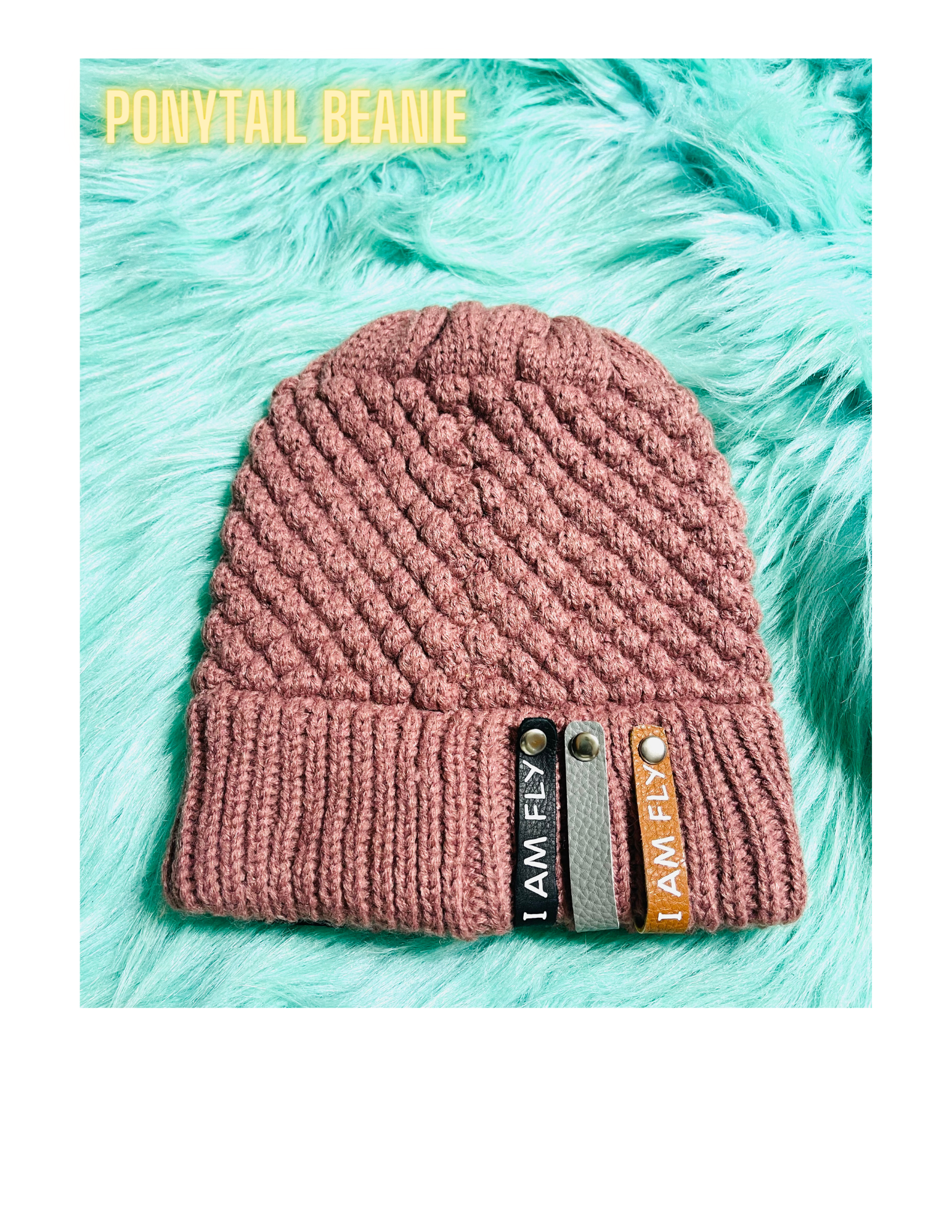 Knit Beanies with Tag