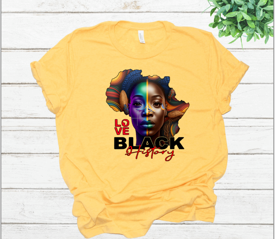 Love Black History T-Shirt