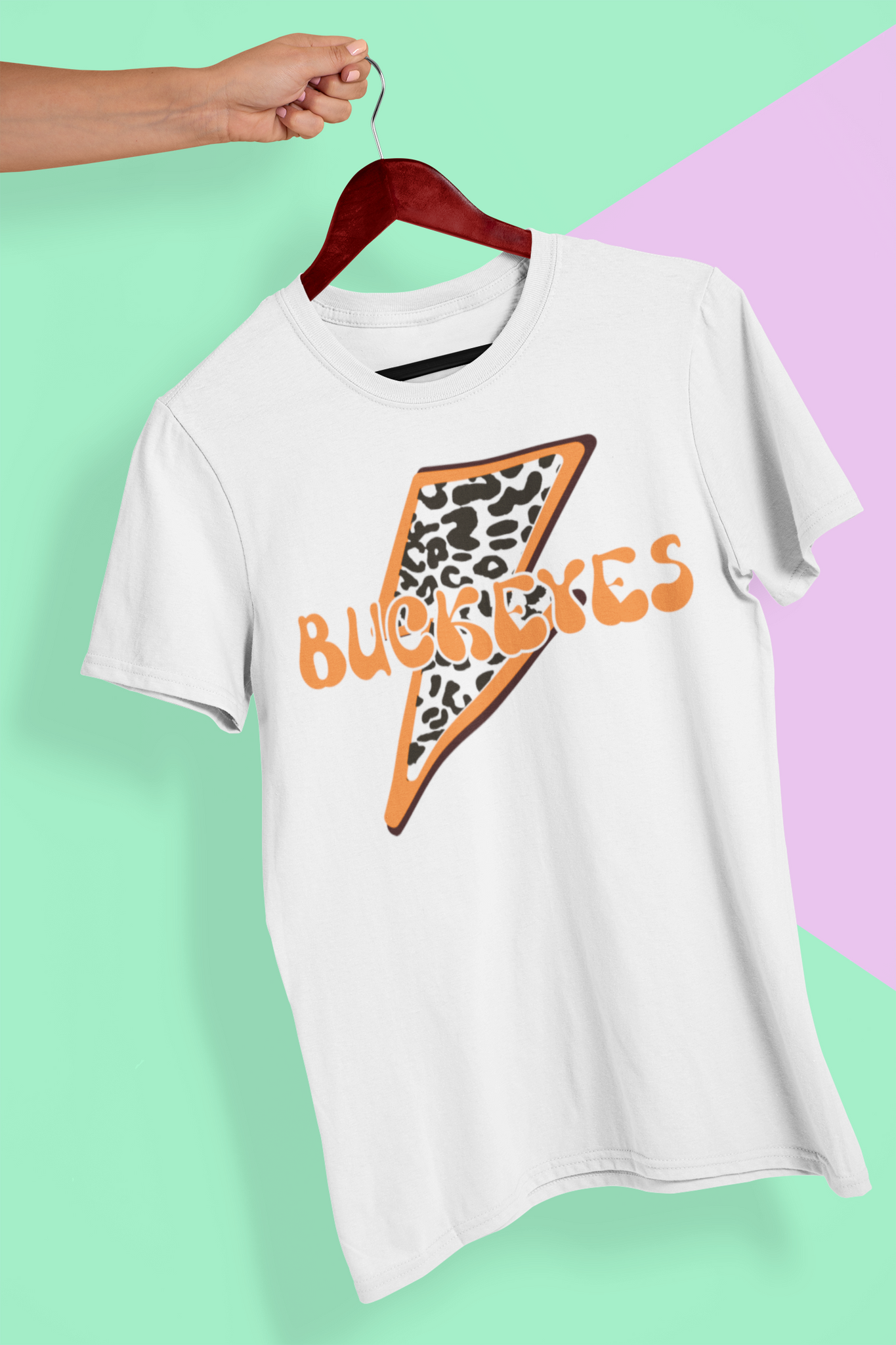 Buckeyes Lightning Bolt Tee